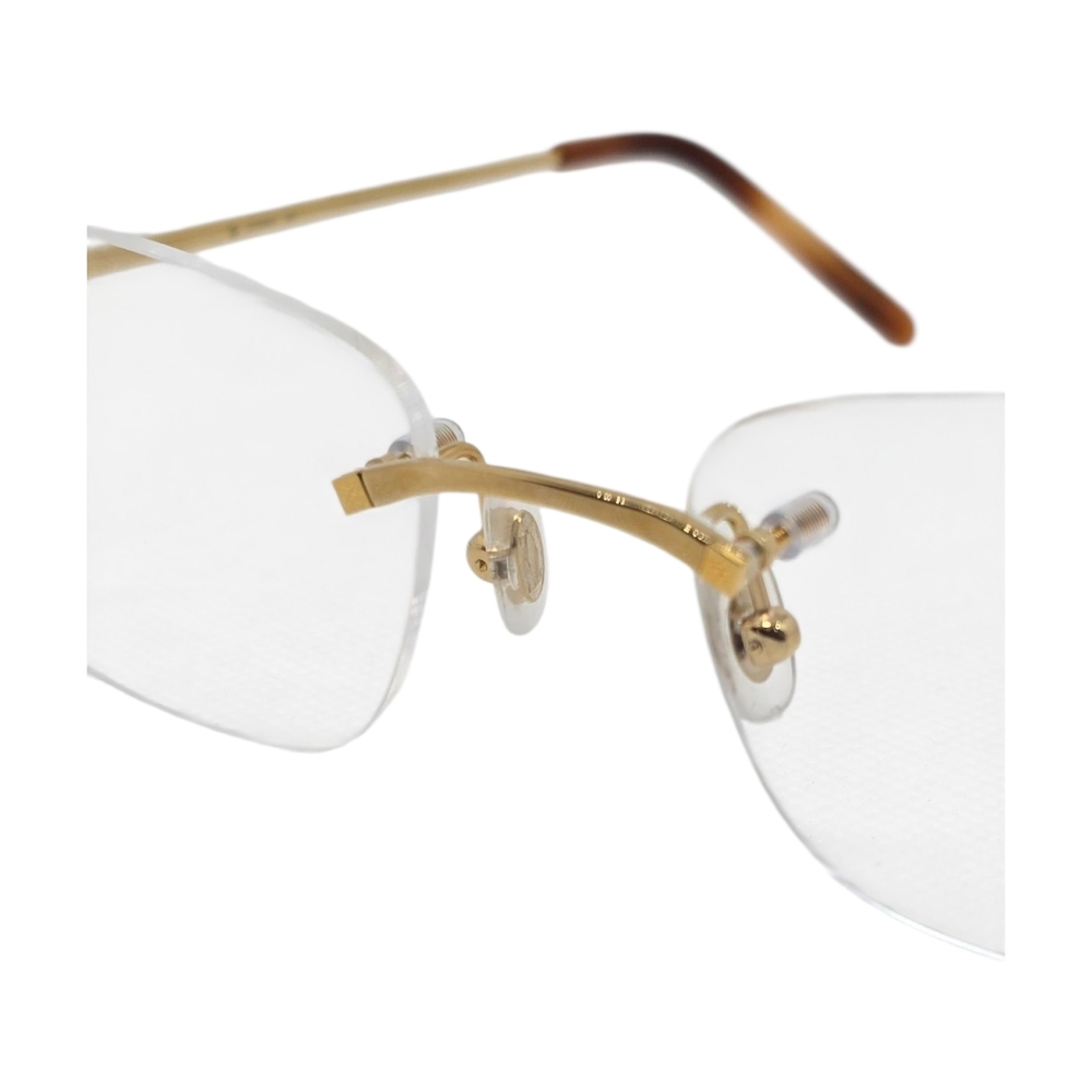 CARTIER......Elegant Gold CARTIER Rimless Glasses - Picture 5 of 10